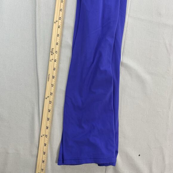 *SOLD** Athleta Womens Size SP Elation Flare Leggings Blue - Picture 9 of 9